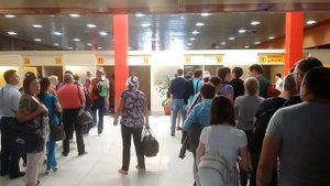 Прилетели на Кубу. Перелет 12 часов !! Аэропорт Варадеро. Паспортный контроль. 31 августа 2019 года