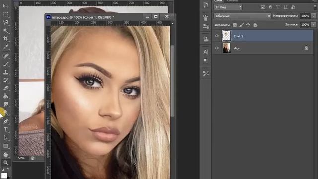 замена лица в фотошопе смотреть онлайн