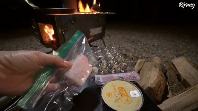 여기서 1박 /1분설치 나홀로 해먹캠핑  너무 좋잖아? / 늦게까지 꿀잠 자버림 / 바지락초회&?/ 참치김전&막걸리?/ 죠리퐁&우유 말아먹기 / 여름 캠핑요리