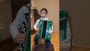 Игра на баяне " Гуси" песенка  "жили у бабуси два веселых гуся...".