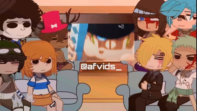 One piece reacts to Original | Mugiwara React to Zoro | What if Luffy didn't exist? (AU) | смотреть онлайн