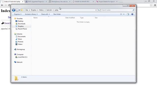 1.1 Getting started PHP