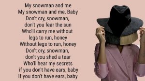 SNOWMAN (lyrics) SIA