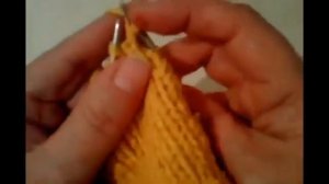 Идеальная горловина,скос плеча спицами вязание для начинающих Perfect neckline and beveled shoulder