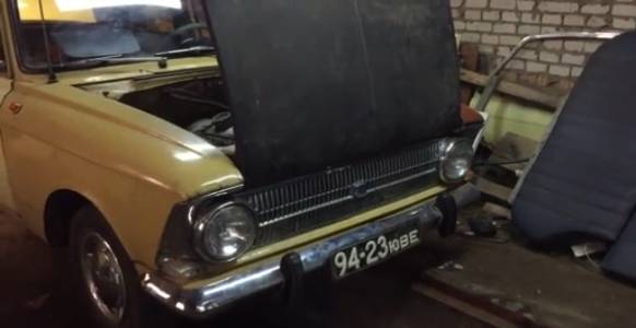 Мой Иж Москвич 412ИЭ 1976г, Установка аварийки,демонстрация работы