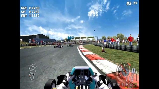 TOCA Race Driver 3 • ONLINE • Elimination Race (GO-KART) смотреть онлайн