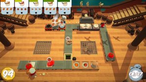 Overcooked fun co-op game play on Nintendo Switch