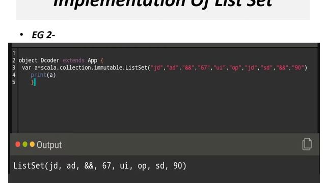 Basics of Immutable Set Scala смотреть онлайн