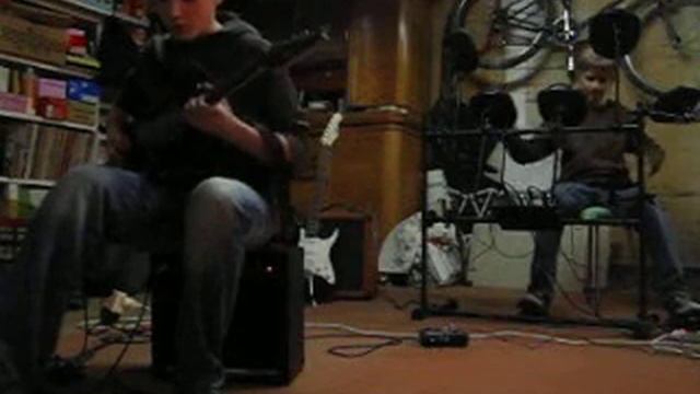 Guitar_Electro drums_improvisation смотреть онлайн