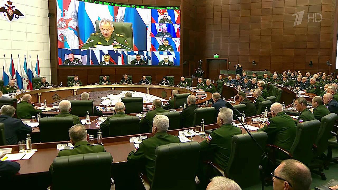На заседании коллегии Минобороны Сергей Шойгу объявил о начале исполнения указа президента