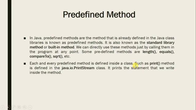 Part #10 | Java Tutorial | Java Method | User Define Function | Online Lecture | In Hindi смотреть онлайн