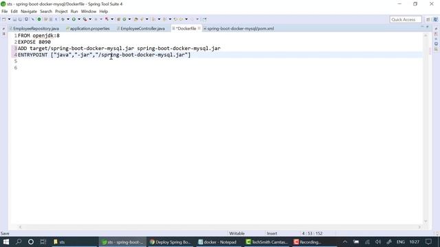 #5 How to Run/Deploy Spring Boot & MySQL in Docker? | RAJASEKHAR REDDY смотреть онлайн