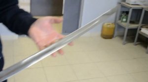 Шашка Казачья из кованной стали Х12МФ видео