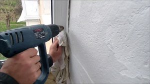 Монтаж пластиковых уголков. Обыграли примыкание