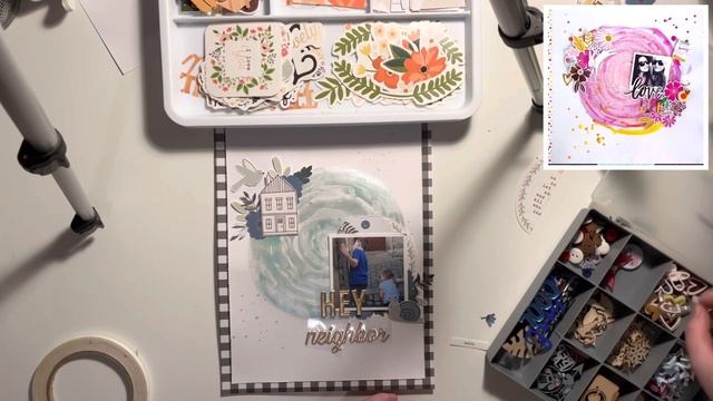 Hey Neighbour | Scrap Squad | Scrapbooking Process смотреть онлайн