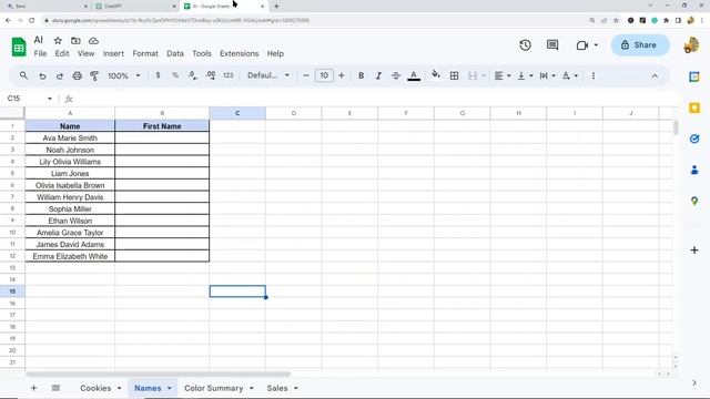 How to Use AI Like ChatGPT with Google Sheets
