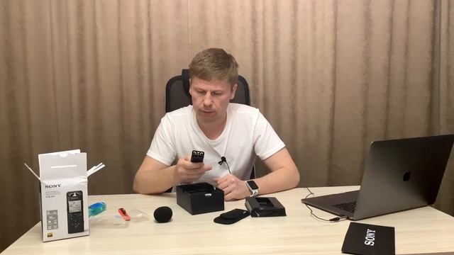 Диктофон Sony PCM A10 распаковка