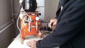 Мощный компрессор для аэрографии из холодильника