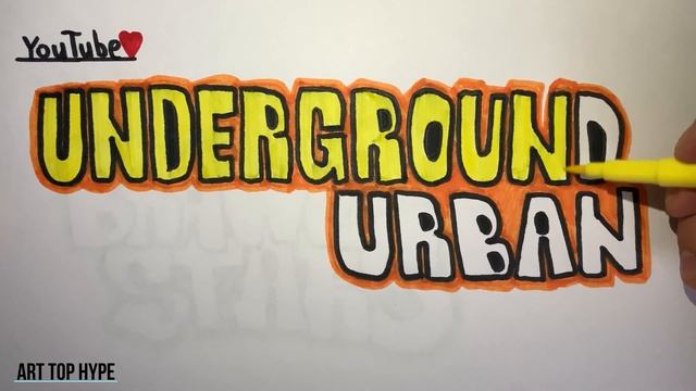 HOW TO DRAW A UNDERGROUND URBAN |КАК НАРИСОВАТЬ ПОДЗЕМНЫЙ ГОРОД 2021 смотреть онлайн