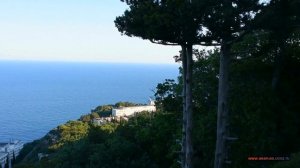Крым ялтинский курорт Гаспра. Царская Солнечная тропа. Crimea Yalta Gaspra views