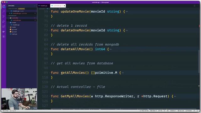 Delete 1 and all movie in golang смотреть онлайн