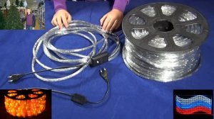 Дюралайт круглый 2400 диодов  100м    WR LN DK2400LED