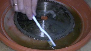 #Пильный диск. Очистка и заточка