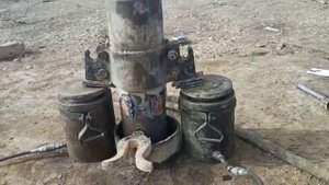 Извлечение.Подъем обсадной трубы ф220 Домкраты 200т/400т Буронабивные сваи Вытягивание.Скважины