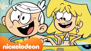 Мой шумный дом | Супер летнее развлечение в The Loud House! ☀️ с Линкольном и Лори | Nick Cyrillic