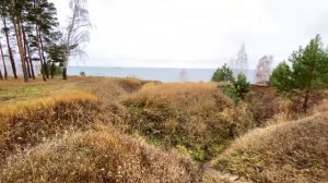 Камское море, пляж лаишево и крутые утёсы