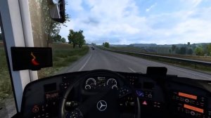 New Mercedes Benz Tourismo 2023 - ETS2[1.46] [Euro Truck Simulator 2] Steering Wheel Gameplay