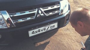 Съемная лебедка для Mitsubishi Pajero 4