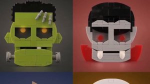 САМЫЕ ЛУЧШИЕ ЛЕГО САМОДЕЛКИ НА ХЭЛЛОУИН / Lego Halloween Mocs