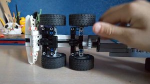 Машина из лего техник 6 на 6