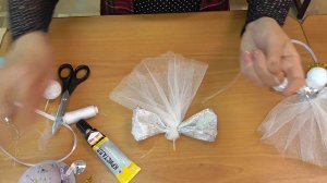 Как сделать рождественского ангела для новогодней елки