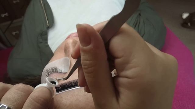 How to do 3D Volume Lashes - sample tutorial смотреть онлайн