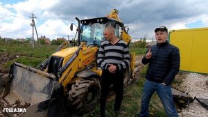 Дилер такого не покажет! Экскаватор-погрузчик New Holland B100B!