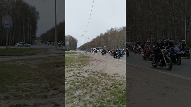 Открытие мотосезона 2018 в Тюмени. смотреть онлайн