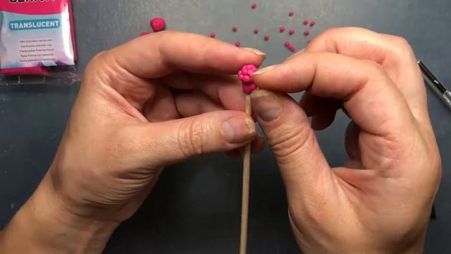 Мастер класс: Малина ❤  Полимерная глина ❤ DIY