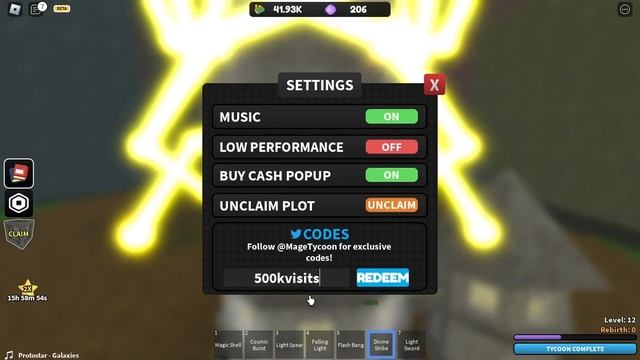 НОВЫЕ ПРОМОКОДЫ НА Mage Tycoon НА МАРТ 2023 смотреть онлайн