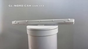 Обзор - промышленный светодиодный светильник GL-NORD CAH slim 114