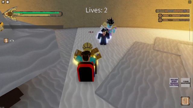 [YBA] Gold Experience Hamon beats up kids in YBA смотреть онлайн