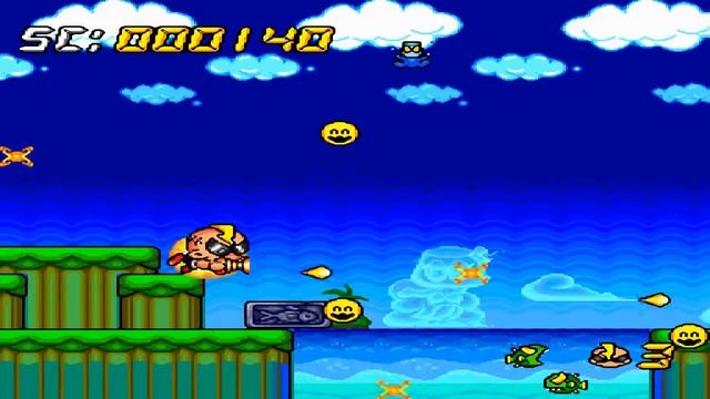 Super Air Zonk | HD | TURBOGRAFX-CD | MEDNAFEN EMULATOR смотреть онлайн