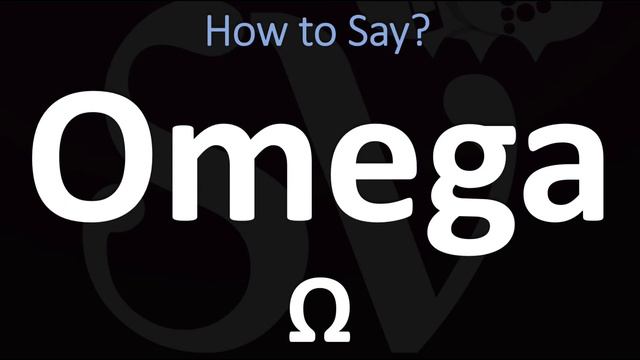 How to Pronounce Omega? (CORRECTLY) смотреть онлайн