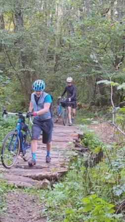 Катаем на гравийниках по Солнечногорску 🚴