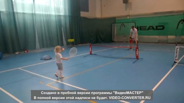 Детский теннис с 3-х лет смотреть онлайн