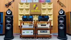 Test loa B&W 803 D4 kết hợp cùng amply Mcintosh MA12000 bộ đôi hoang hảo giá siêu sốc