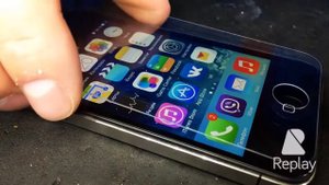Установка защитного стекла на смартфоны