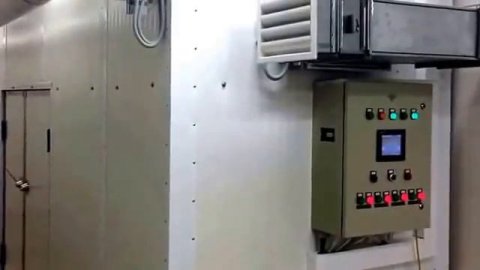 Сушильная камера К 1000Э для сушки овощей, вяления рыбы, производства рыбных и мясных снеков