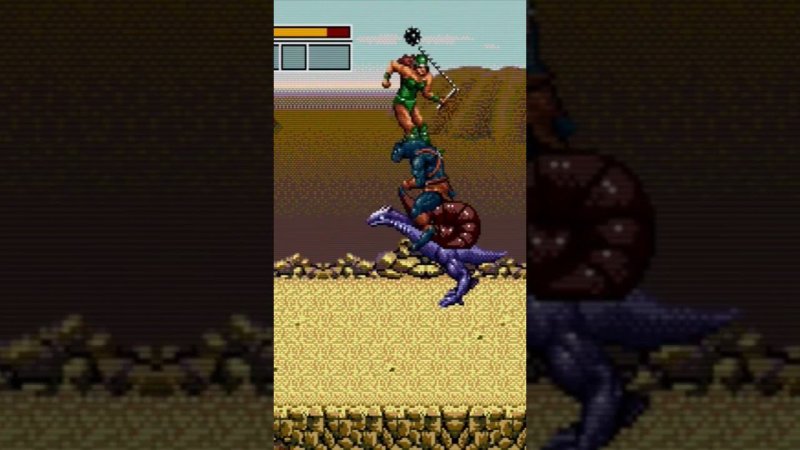 Битва за ездовую улитку    #goldenaxe3  #sega  #retrogaming  #khajiit